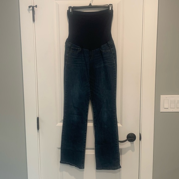 Indigo Blue Denim - Maternity Jeans